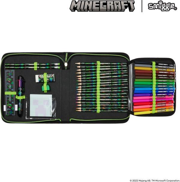 Smiggle - Minecraft Kırtasiye Seti ve Kalem Kutusu - Image 1