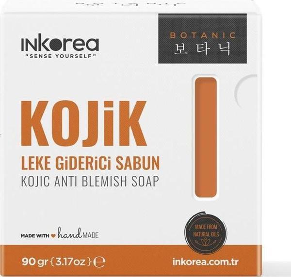 İnkorea Kojik Asitli Leke Karşıtı ve Cilt Tonu Eşitleyici Sabun / Kojic Acid Anti-Blemish Soap - Image 1