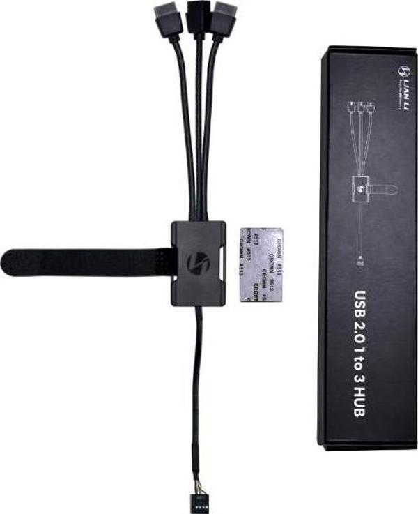 Lian Li USB2.0 1-to-3 HUB (G89.PW-U2HB.00) - Image 1