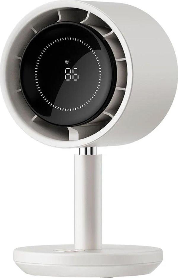 Daxi Airflow AF03 Şarjlı İnci Beyazı Masaüstü Vantilatör - Image 1