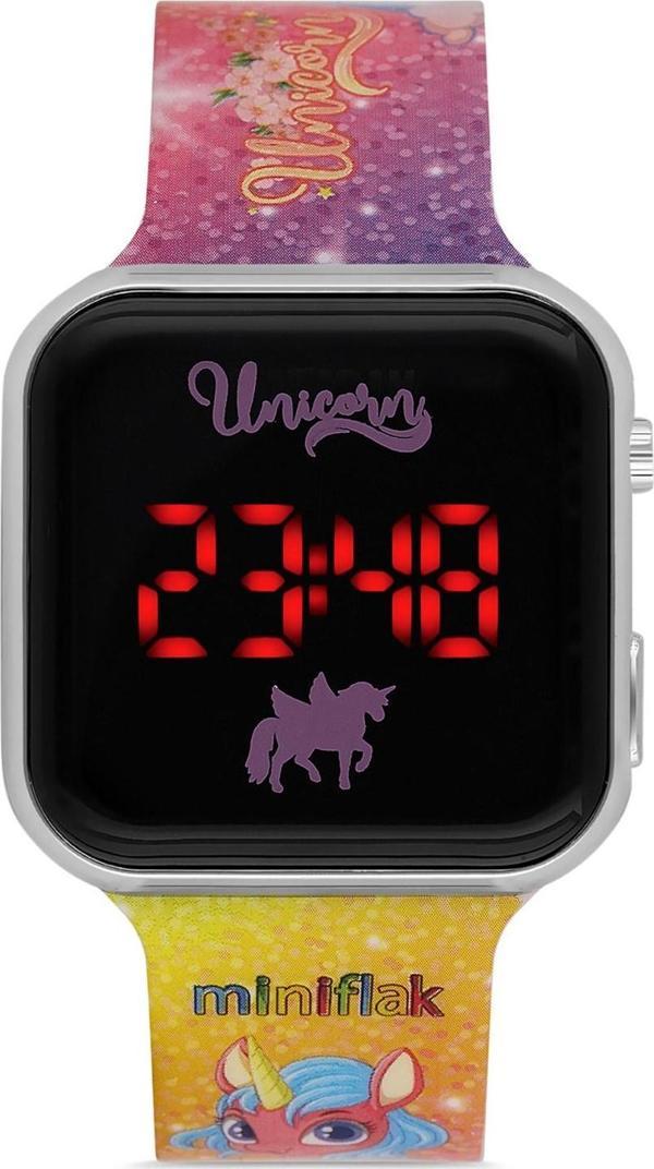 Miniflak Unicorn MFU8001 Square Led Çocuk Saati - Image 1