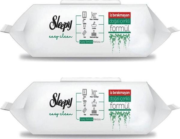 Sleepy Easy Clean 100 Lü Yüzey Temizlik Havlusu 2 Adet - Image 1