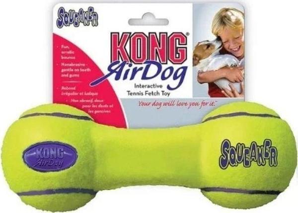 Kong Airdog Dambıl Şeklinde Köpek Oyuncağı L - Image 1