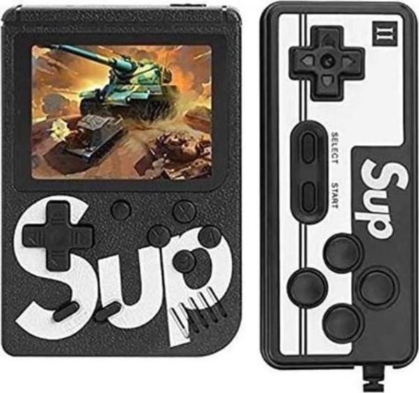 Zhltools 400 Oyunlu Taşınabilir Nostalji Retro Mini Atari Game Siyah - Image 1
