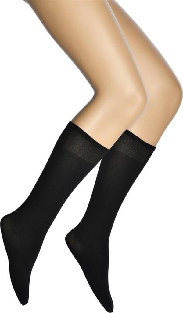 Kadın Dizaltı Pantolon Çorap Slight Rahat Lastik Micro 40 Den Esnek Dayanıklı Dore - FLR796 - Image 1