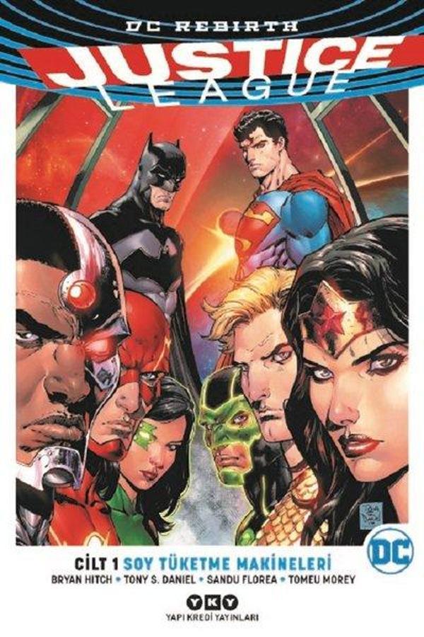Justice League Cilt 1-Soy Tüketme Makineleri - Yapı Kredi Yayınları - Image 1