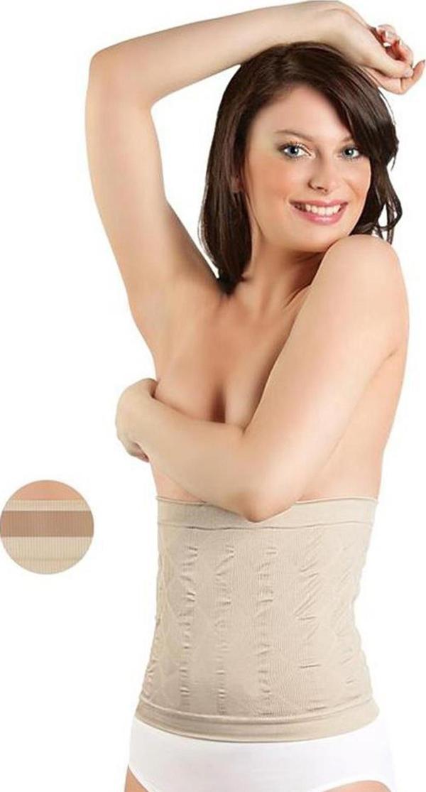 Elite Life K-08-885 Kadın Dikişsiz Silikonlu Beden Küçülten Bel Korse - Image 1