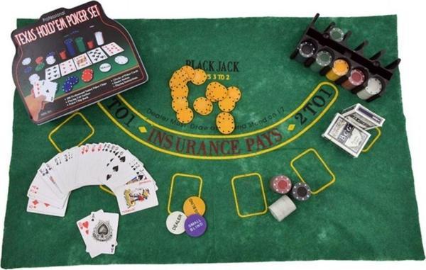 200 Chip Texas Hold'em Poker Set - Image 1