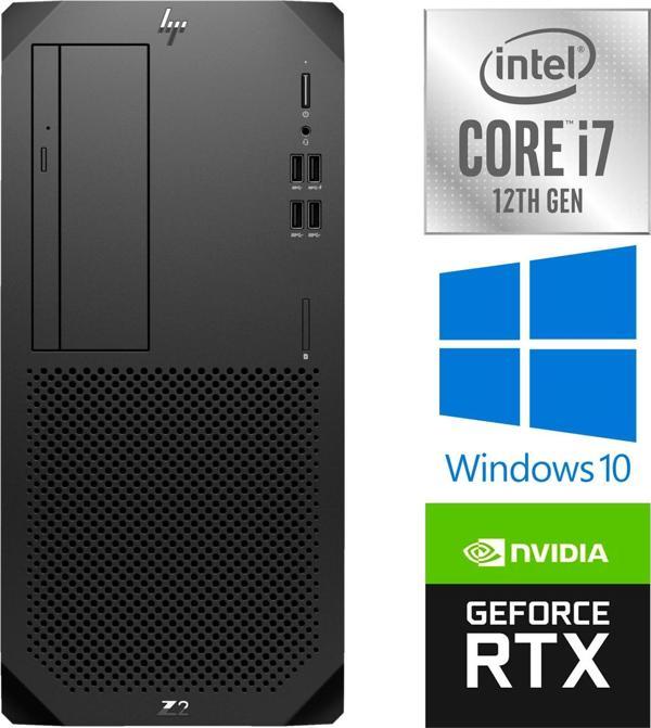 HP Z2 G9 Intel Core i7-12700K 32GB 512GB SSD RTX A2000 12 GB Windows 10 Pro İş İstasyonu 4Y0H6AV - Image 1