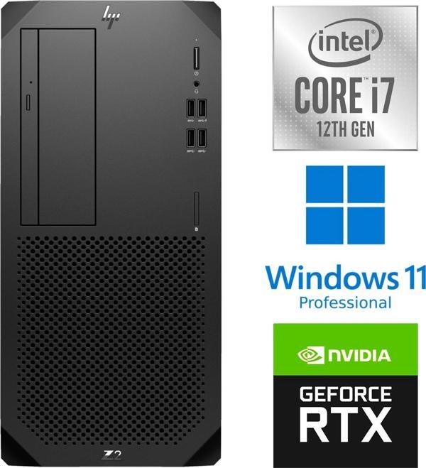 HP Z2 G9 Intel Core i7-12700K 32GB 1TB SSD RTX A2000 12 GB Windows 11 Pro İş İstasyonu 4Y0H6AV 001 - Image 1