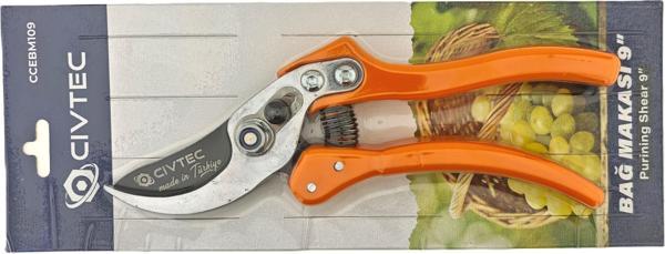 Civtec EBM109 Bağ Makası 9" Vakumlu - Image 1