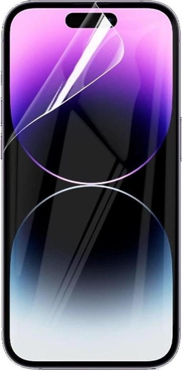 İphone 17 Pro Max Uyumlu Ön Body Ultra Ekran Koruyucu Şeffaf  Nano Jelatin - Image 1