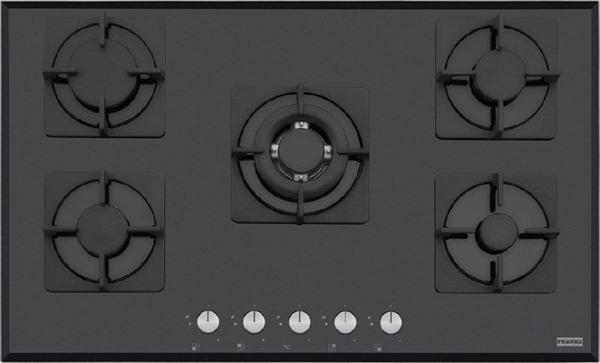 Franke 1060490104 Ocak Glass Lınear Square Fhns 905 4G Tc Bk C Siyah Cam Ocak - Image 1