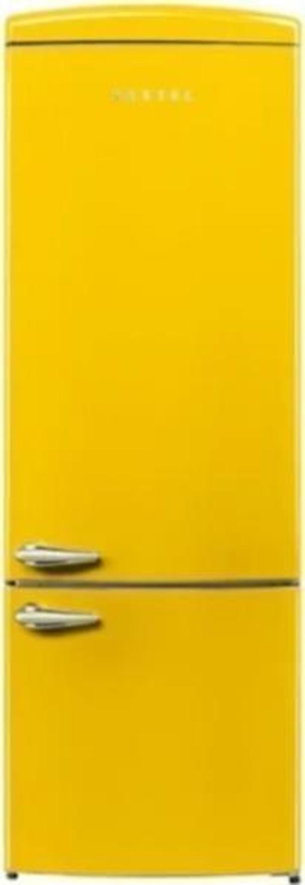 Vestel RETRO NFK37001 SARI Buzdolabı - Image 1