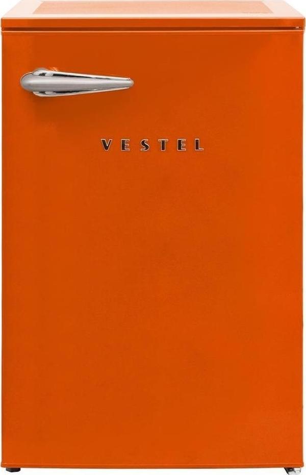 Vestel SB14001 Turuncu Retro Buzdolabı - Image 1