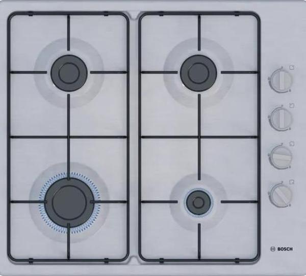 Bosch PBP6C5K80O Çelik Gazlı Ankastre Ocak - Image 1