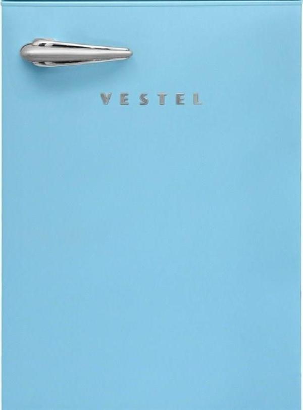 Vestel SB14011 Düş Mavisi Retro Buzdolabı - Image 1