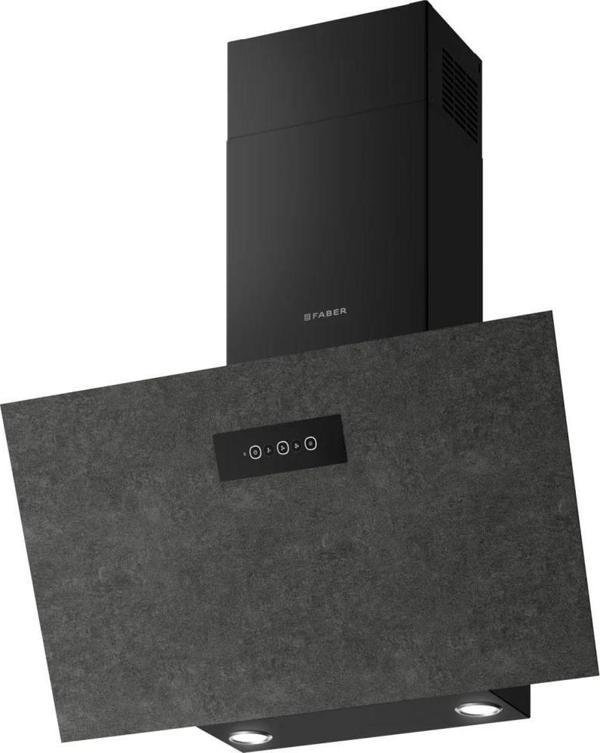Franke 3300694726 Grexia GRES DG 80 cm Siyah/Dark Grey Porselen Faber Davlumbaz - Image 1