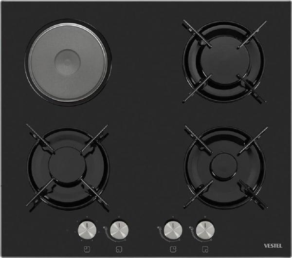 Vestel AO-6113 S Siyah Ankastre Ocak - Image 1