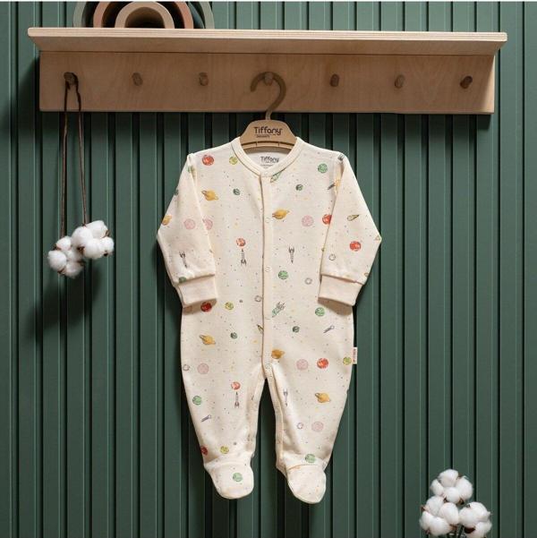 Tiffany Baby Organic Space Theme Patikli Tulum 44033 - Image 1