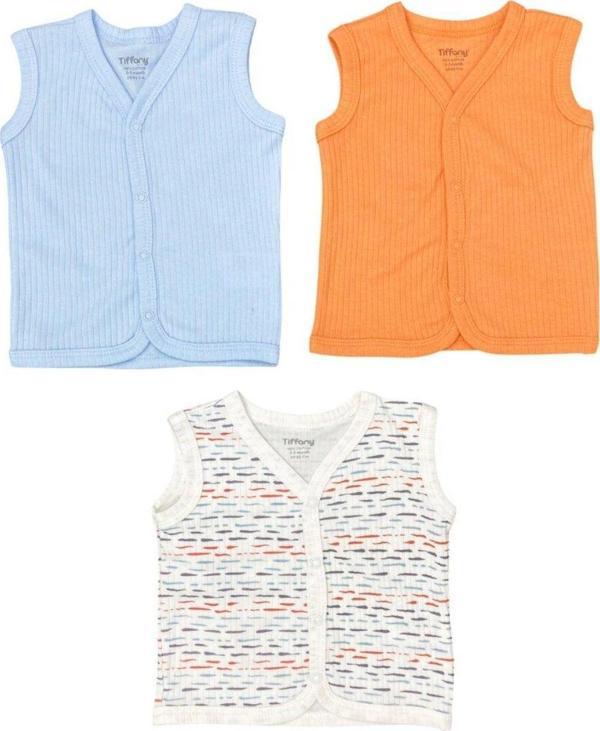 Tiffany Baby Striped Theme 3'Lü Yelek 53005 - Image 1