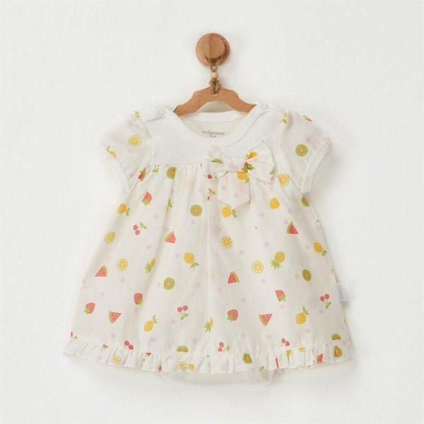 Andywawa Ac22739 Bebek Elbise Dress Multi Fruit - Image 1