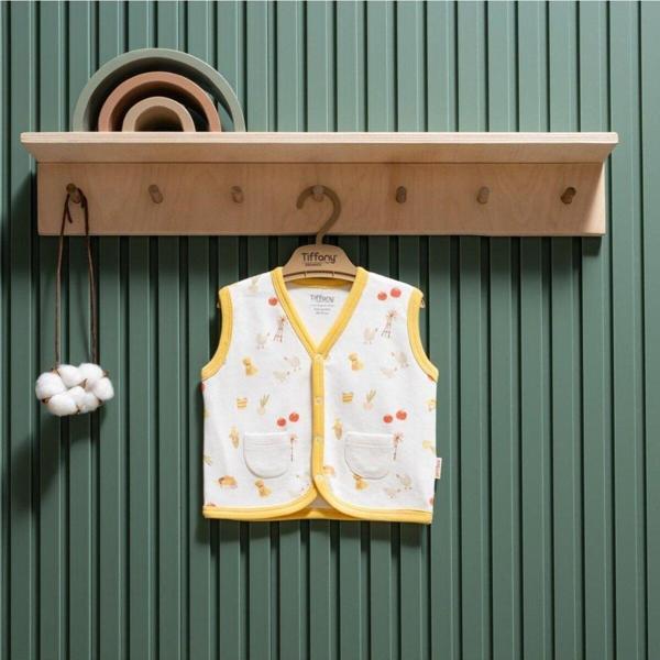 Tiffany Baby Strawberry Organik Theme Yelek 45005 - Image 1