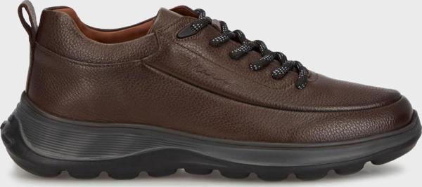 Marcomen Hakiki Deri Casual Erkek Ayakkabı 15220187K1 KAHVE - Image 1