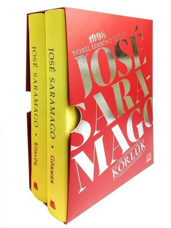Jose Saramago Özel Baskı Kutulu Set-2 Kitap Takım - Kırmızı Kedi Yayınevi - Image 1