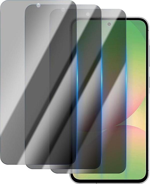 Coolacs Samsung Galaxy A56 Uyumlu Privacy Hayalet Gizli Tam Kaplayan Ekran Koruyucu 3 Adet - Image 1