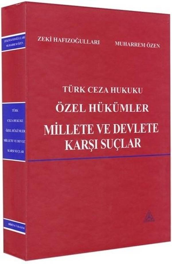 Özel Hükümler-Millete ve Devlete Karşı Suçlar - US-A Yayıncılık - Image 1