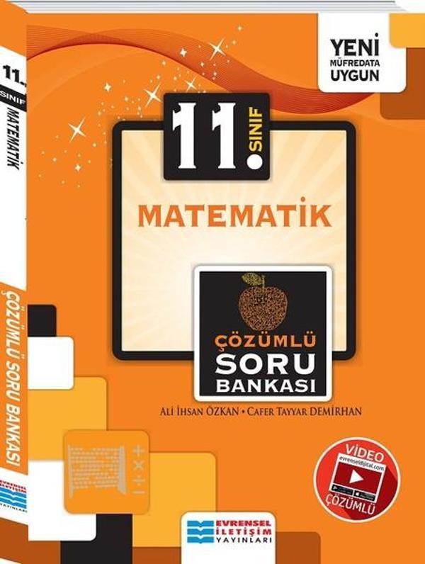 11.Sınıf Matematik Video Çözümlü Soru Bankası - Evrensel İletişim Yayınları - Image 1