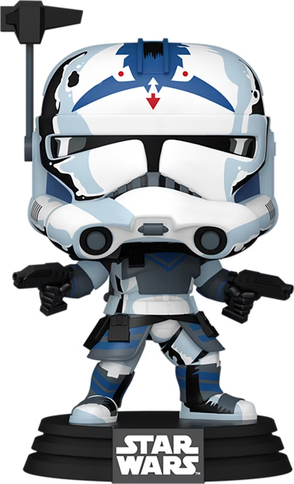 Funko Pop Disney Star Wars Clone Wars - Clone Trooper Fives Retro No:768 Bobble-Head - Image 1