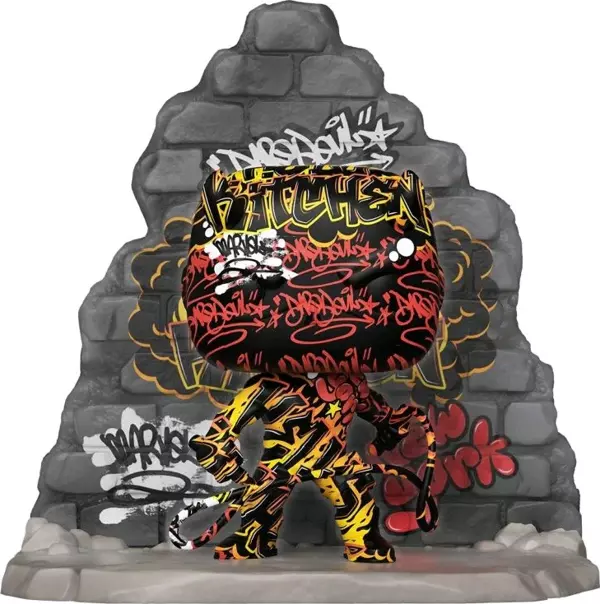 Funko Pop Deluxe Marvel - Daredevil Street Art Collection Special Edition No:704 Bobble-Head - Image 1