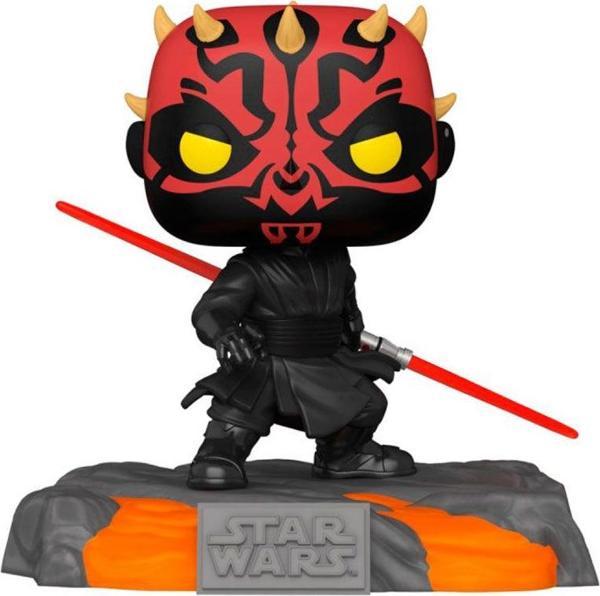 Funko Pop Deluxe Disney Star Wars - Red Saber Series Volume 1 Darth Maul Glows İn The Dark - Image 1