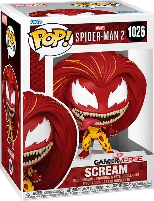 Funko POP Games: Spider Man - Scream (Mary Jane) - Image 1