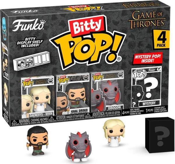 Funko Bitty POP: Game of Thrones - Khaleesi 4'lü Paket (Series 2) - Image 1
