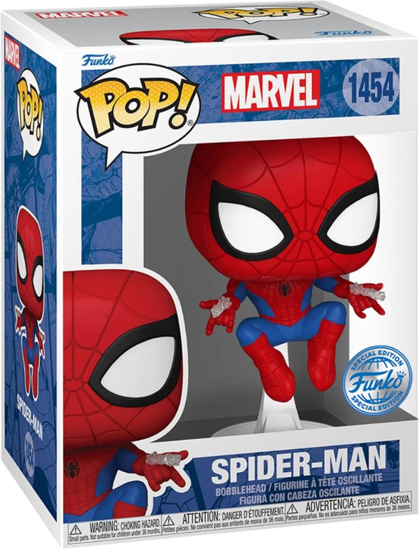 Funko POP Marvel: Spider-Man- Web Swing Spidey Special Edition - Image 1