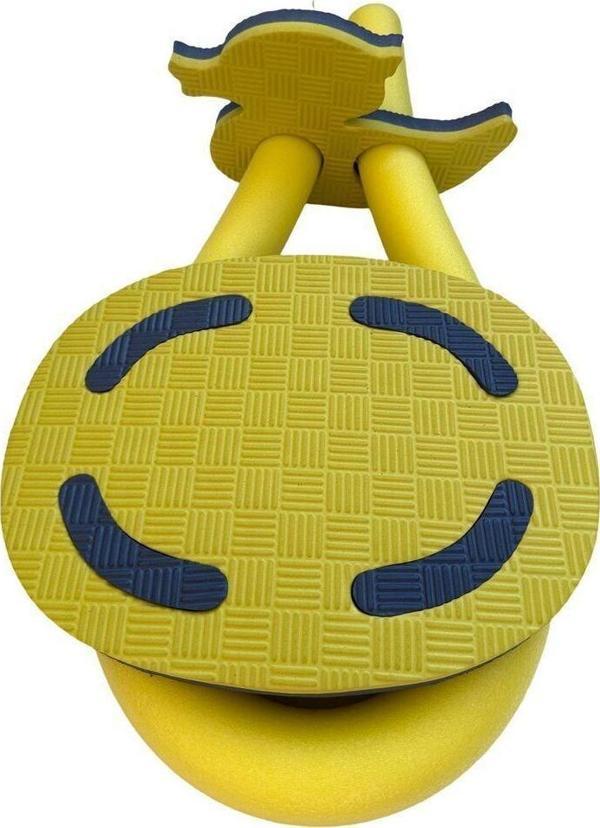 Affectione Yüzme Tahtası (3 Lü Set Yüzme Tahtası Makarna Makarna Kilit Aparatı) Sarı Lacivert -Oval - Image 1