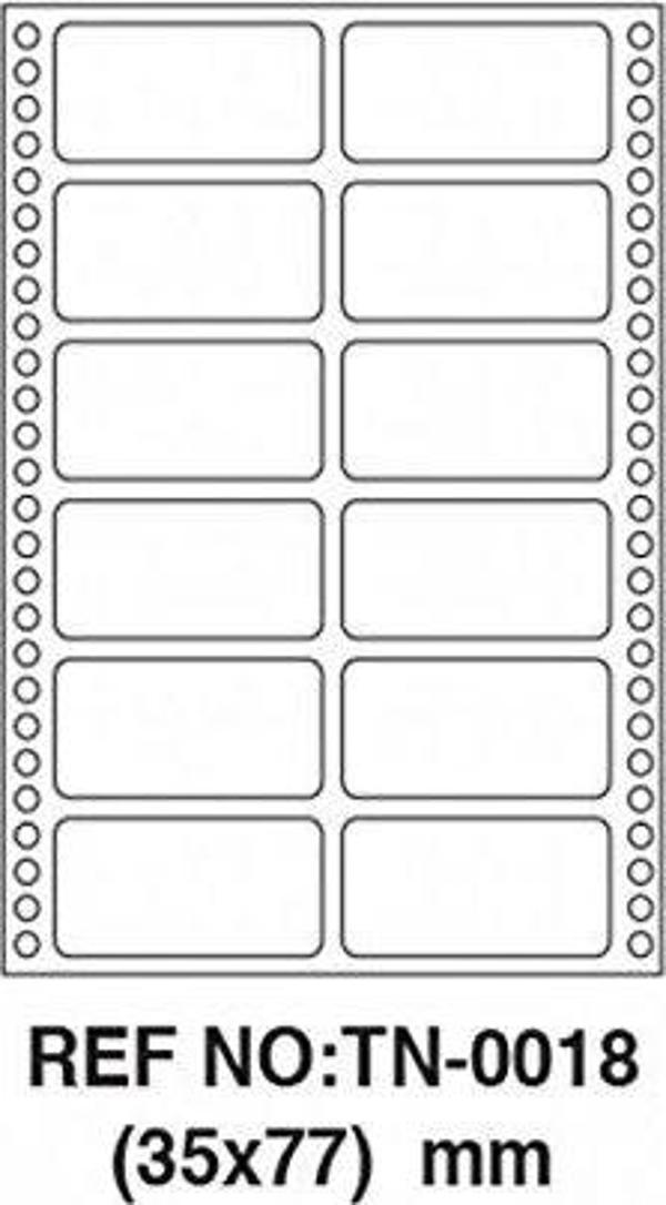 Herboy Etiket 35X77 Paket 100 yaprak - Image 1