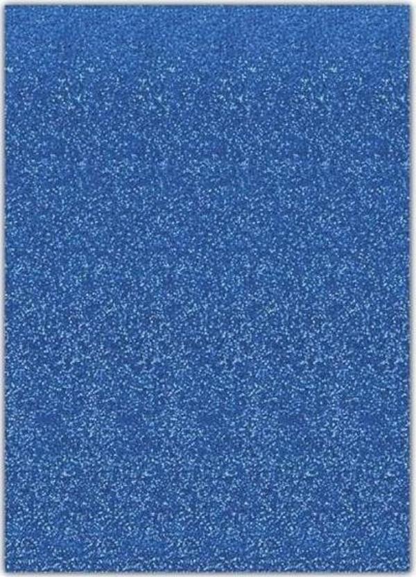 Simli Fon Kartonu 50X70 Mavi Rulo Şeklinde - Image 1