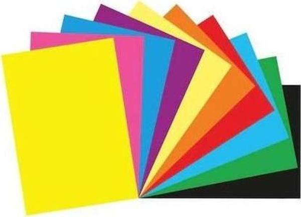 Südor Fon Kartonu 50X70 Rulo 10 Renk - 4 paket - Image 1