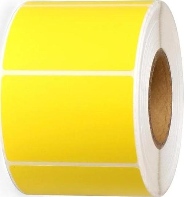 Stilo Termal Barkod Etiketi 40X60 500Lü Sarı - 3 adet - Image 1