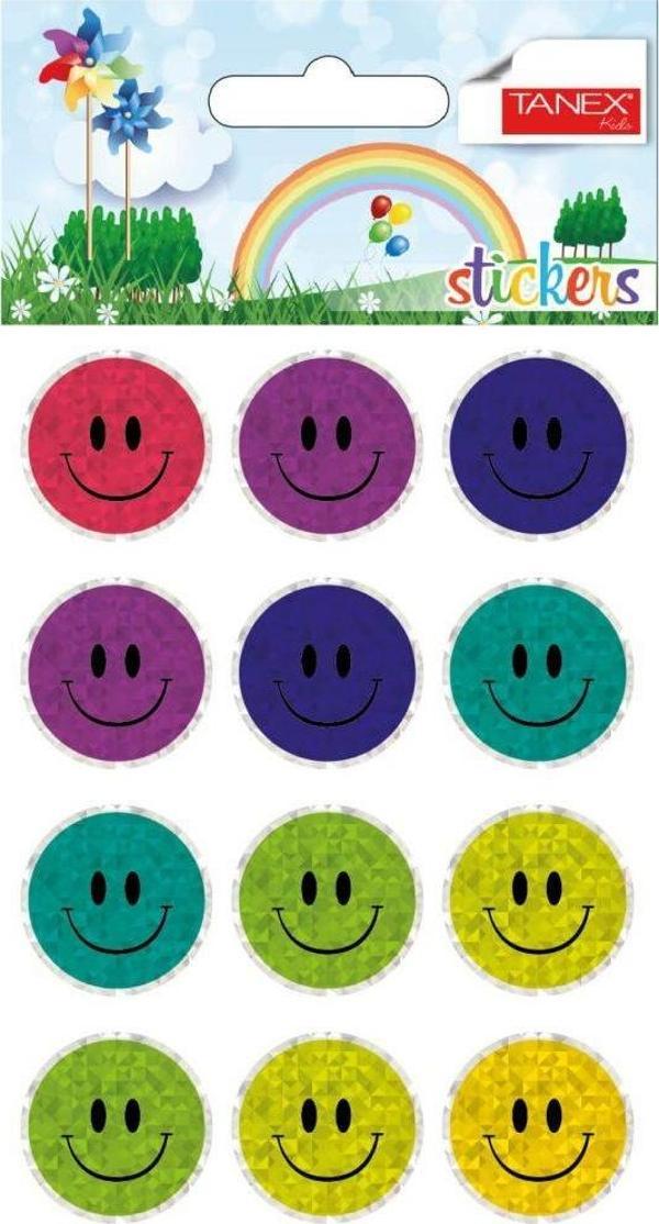 Tanex Gülen Yüz Sticker 2Li Stc-220 - 6 set - Image 1