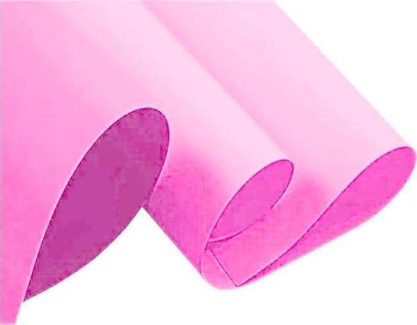 Fon Kartonu 50X70 Açık Pembe 160 gr Rulo Şeklinde - 10 adet - Image 1