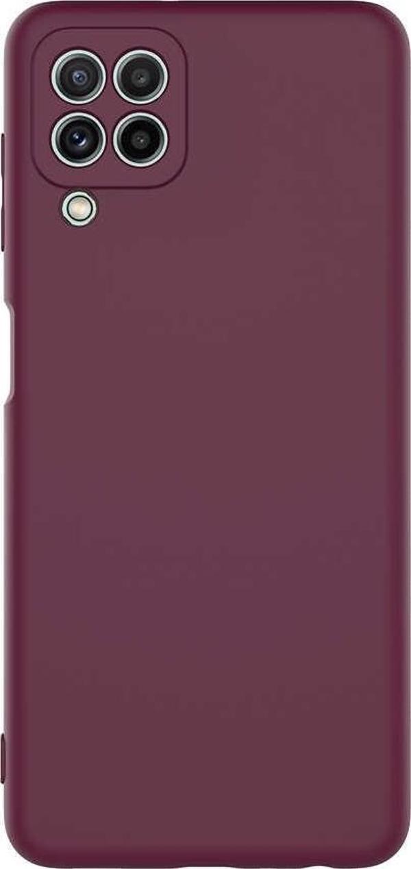 Samsung Galaxy M22 Uyumlu Kamera Çıkıntılı Silinebilir Leke Tutmaz İçi Kadife Lansman Kılıf - Image 1