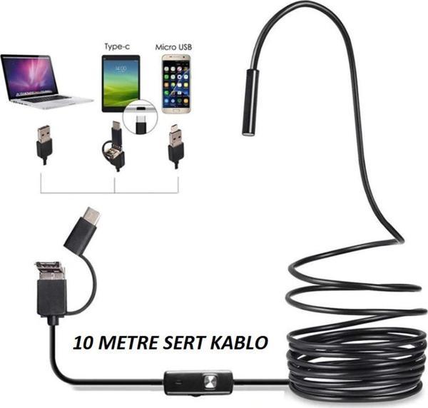 Urfakent Yılan Kamera 10 Metre Sert Kablo - Image 1