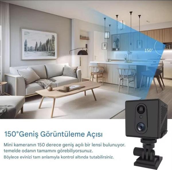 Urfakent 4G Sim Kartlı Mikro Şarjlı Video Kamera(Hafıza Kartı Dahildir) - Image 1