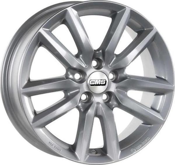 CMS-1275-09 6.5x16" -5x112 ET48 57.1 Racing Silver Jant (4 Adet) - Image 1