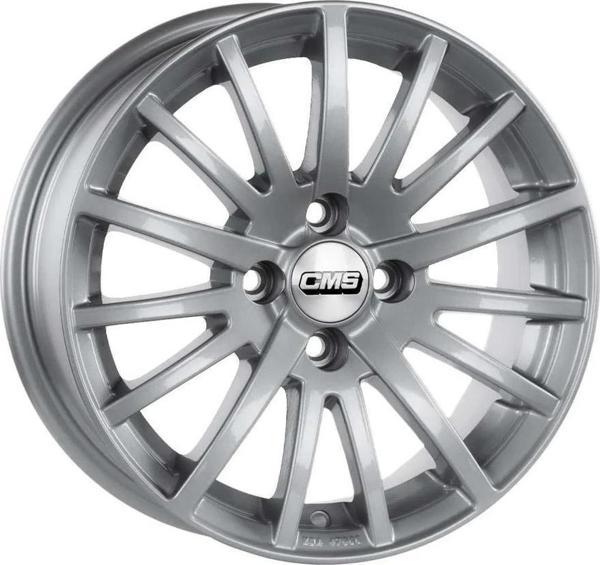 CMS-465-20 6.5x15" 5x100 ET43 57.1 Racing Silver Jant (4 Adet) - Image 1
